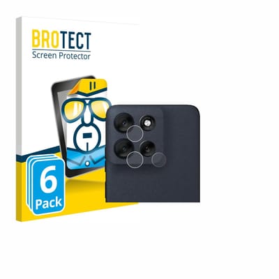 BROTECT - Screenprotector voor Motorola Moto G56 (ALLEEN Camera Lens) - Folie Beschermfolie transparant 6 Stuks