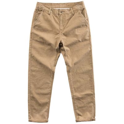 Lente en Herfst Heren Casual Broek Recht Los Buiten Casual Sportbroek XXXL kaki