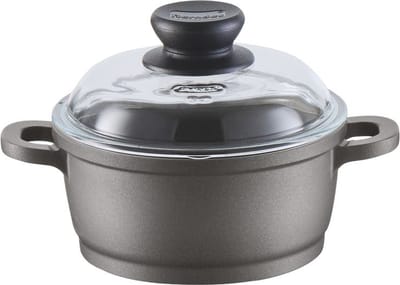 Berndes Kookpan - Bonanza - Incl Glazen Deksel - 16 cm - Grijs