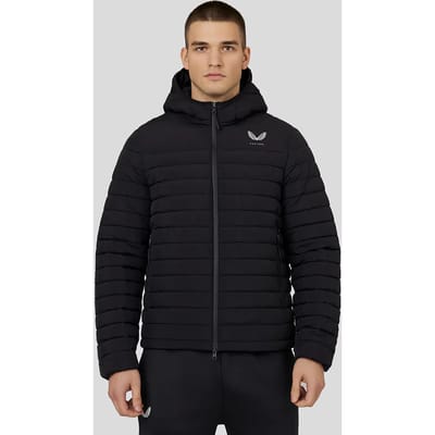 Castore Midweight Hooded Puffer -maat M- Jacket Heren