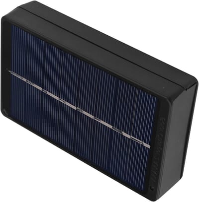Draagbare Oplader - Zonnepaneel Batterij - Buiten Activiteiten - Speciaal voor AA/AAA - Compact Formaat - Zwart