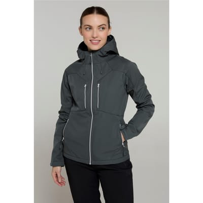 Mountain Warehouse Dames/Dames Helsinki Gerecycleerd Soft Shell Jasje (Groen)
