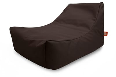 Whoober loungestoel zitzak Bali outdoor donker bruin - Wasbaar - Voor binnen en buiten