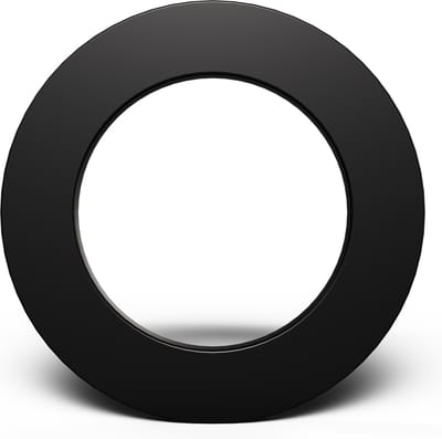 Bull's Plain PU Dartbord Surround - Beschermring voor Dartbord - Universele Dartbord Beschermer