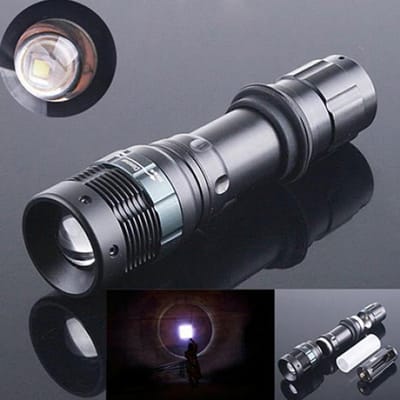 Zoombare LED-zaklamp Reislamp Aluminiumlegering Zoomlamp Buitenlamp One Size