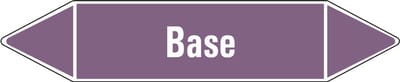 Base leidingmarkering op vel - basen 75 x 17 mm - 8 per vel