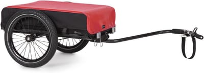 Fietsaanhanger met 2 wielen en waterdichte hoes - veelzijdige handwagen voor transport