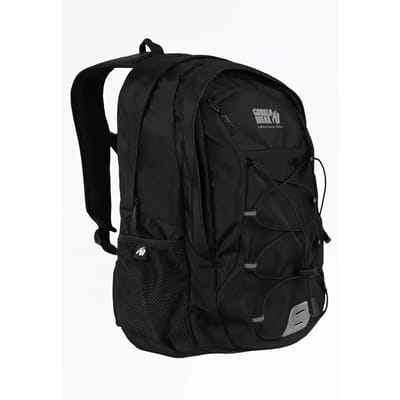 Gorilla Wear Las Vegas Rugzak - Fitness Backpack met Laptopvak - 22,5 Liter - Reflecterend & Ergonomisch - Zwart