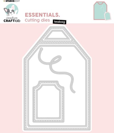 Cutting die Tea bag - Essentials nr. 730