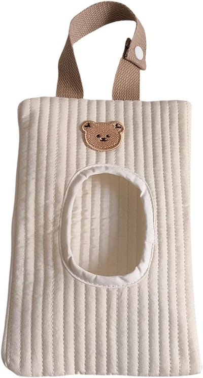 Draagbare Doekjes Case - Herbruikbare Opberger - Onderweg Hygiëne - Verstelbare Riem - 23 x 15 cm - A