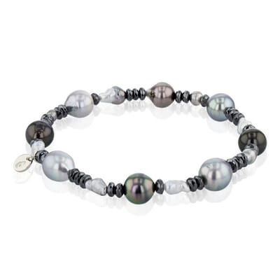 Luna-Pearls - 104.0589 - Armband - met Tahiti gekweekte parel