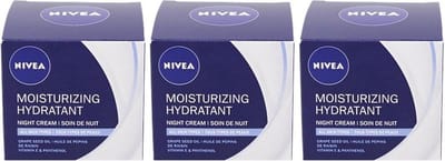 Nivea Hydraterende nachtcrème - 3 x 50 ml
