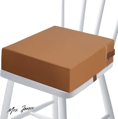 Mrs. Jones Zitverhoger draagbare boosterstoel met veiligheidsgespen - eettafel babybooster-zitkussens .