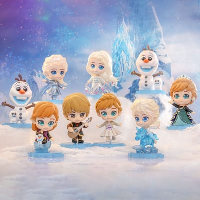 Hot Toys Frozen Cosbi Collection Blind Box Set (8 Figures)