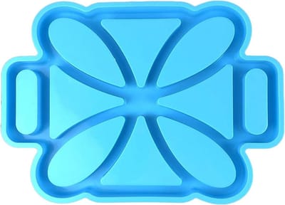 Opbergdoos Mal - Hars Bakvorm - Sieraden Maken - Meerdere Compartimenten - Zoals Afgebeeld - Blauw