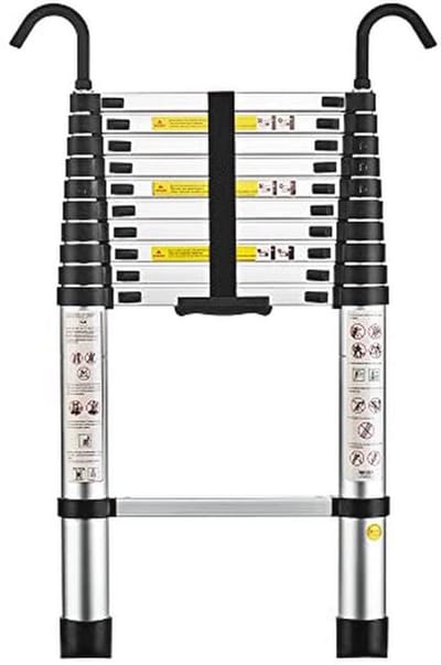 Vouwladder - Telescopische Ladder - Aluminium trap - huishoudtrap