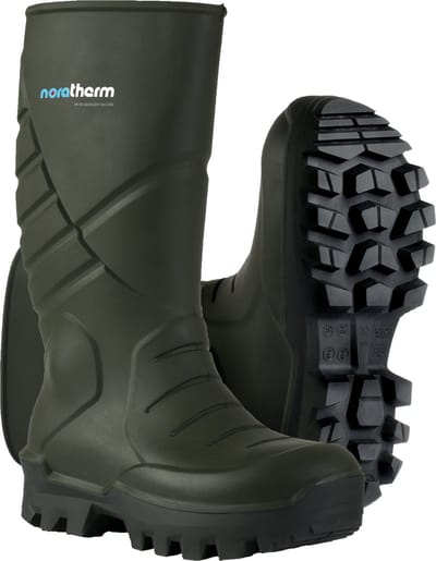 Nora Ultra-Max Thermolaars Werklaars - S5 - Maat 42 - Groen