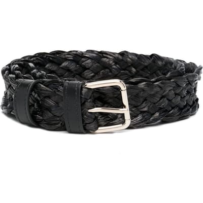 Rode V Valentino geweven riem
