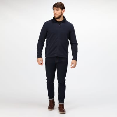 Regatta Professioneel Heren Klassiek Micro Fleece Jasje (Donkere marine)