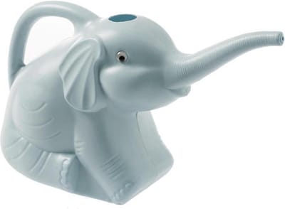 2000 ml Olifant Gieter van Kunststof voor Binnen - Loemengieter Kamerplanten - Tuinplant Gieter met Lange Mond - Plantenbewatering Blauw