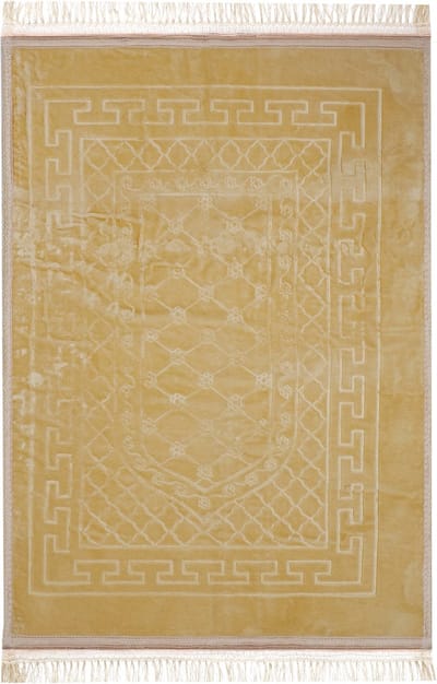 Islamitisch Gebedskleed - Gebedsmat - 80 x 120 cm - Ramadan / Eid Mubarak / Suikerfeest - Prachtig gebedskleed gemaakt van 100% velvet stof