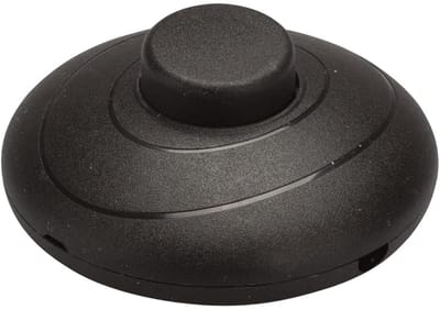 Ronde voetschakelaar 250V/2A - Ideale snoerschakelaar voor lampen en apparaten