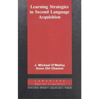 Learning Strategies In Second Language Acquisition - O'Malley, J. Michael