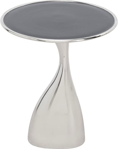 Kare Bijzettafel Spacey Silver Ø36cm