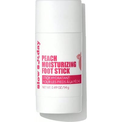 SlowSunday Perzik Hydraterende Voetstick, Voetverzorging, Voetspa, Voetbalsem, Hydraterende Voetcrème, Voeten & Knieën & Lichaam, Voedt en Verzacht, Reisformaat, K Beauty, Geschikt voor Zomer & Herfst, Y2K, Ideaal voor Feestjes, Terug naar School