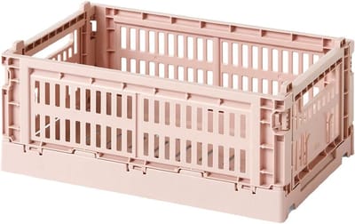 Opbergbox - Transportkist Opbergkist - Spullen Organiseren - Gemaakt van gerecycled plastic - 26.5 x 17 x 10.5 cm