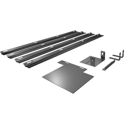 Rittal 3313612 19 inch Afdekking met borstels voor patchkast Zwart (RAL 9005)