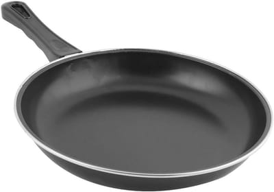 Eierkoekenpan - Pannenkoekenpan Koekenpan - Ontbijt Maken - Antiaanbaklaag - 405 cm Lengte - Zwart