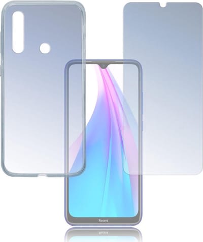 4smarts 360° Protection Set Xiaomi Redmi Note 8T Transparant