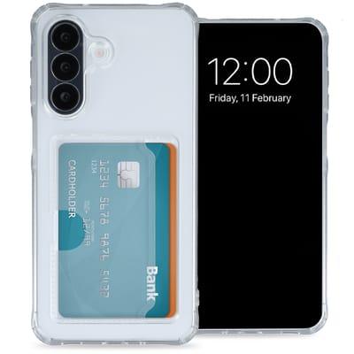 imoshion Softcase Backcover met pasjeshouder voor de Samsung Galaxy A27 (5G) - Transparant
