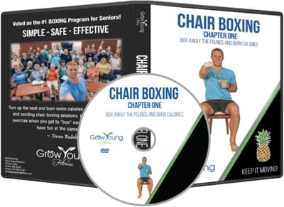 Stoel Boksen DVD - Zittende Workout - Thuis Bewegen - Lage Impact - 21-24 Min Routines - Niet Van Toepassing