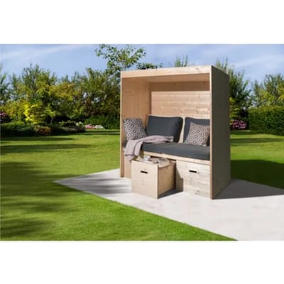 Weka Zitprieel Bolzano Onbehandeld 171x85cm