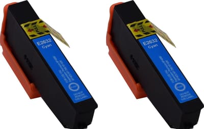 KATRIZ® huismerk inkt voor|Epson C13T26324010|13ml | ( 2stuks) - Met chip