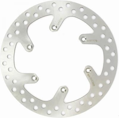 perftec voorremschijf voor motor yamaha 250 wr-f 4t 2001 tot 2016 Ø250x118x3mm / av nieuw