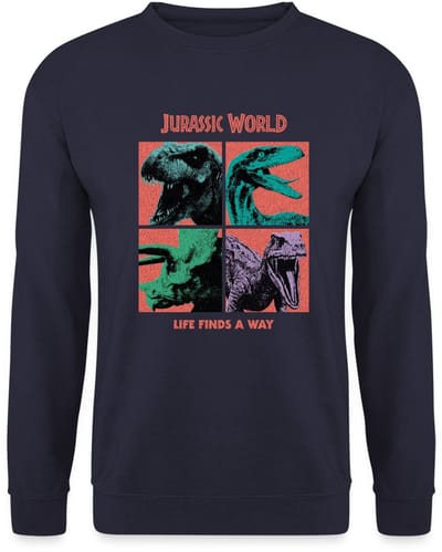Jurassic World Life Finds A Way Sweater Heren