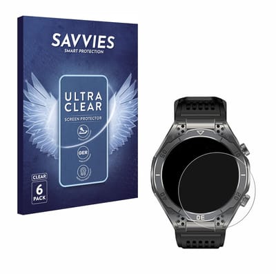 Savvies - Screenprotector voor Stahlgear Apollo - Folie Beschermfolie transparant 6 Stuks