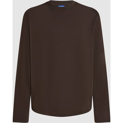 Karl Lagerfeld Chocolate Torte Klj Reg Ls Curved Hem Tee Taglia: M | Maglie a manica lunga Outlet | Uomo