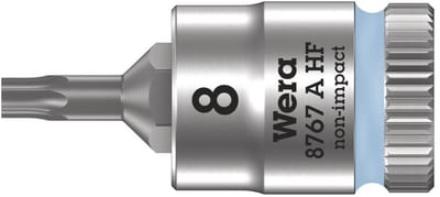 Wera 8767 A 05003360001 Binnen-zesrond (TX) Dopsleutel-bitinzet T 8 1/4 (6.3 mm)