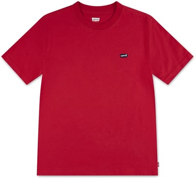 Levi´s ® Kids Batwing Chest Hit T-shirt Met Korte Mouwen Rood 2 Years Jongens