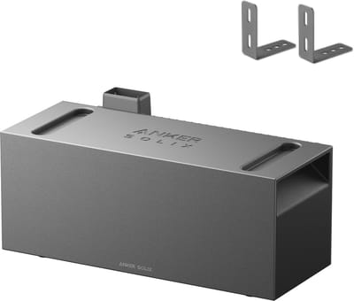 Anker SOLIX BP2700 Balkonkrachtcentrale met geheugen - Uitbreidingsaccu voor zonnebank 3 Pro - Capaciteit 2-68kWh - Uitbreidbaar tot 16-128kWh - Modulair design - PluginPower - 6000 laadcycli