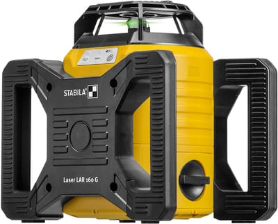 Stabila Zelfnivellerende Rotatielaser LAR 160 G + REC 160, 4-delig met Groene Laser! KNAL ACTIE