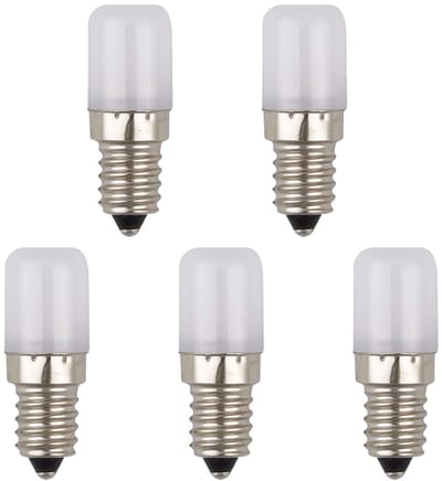 SPL E14 LED Lamp 1.8W - Warm Wit - 2700K - LED Buislamp T18 - Opaal - 5 Stuks - 130 Lumen - 230 Volt