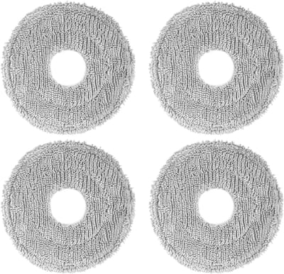 4 stuks wasbare dweilpads - voor Dreame X50 Ultra / X40 Ultra / L50 Ultra / L40s Ultra / L40s Ultra AE / L40s Ultra CE / L40 Ultra / L10s Ultra Gen2 - natte dweilpads