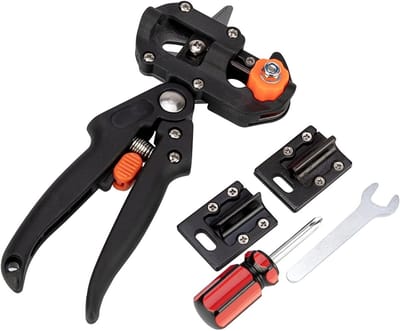 Enten Snoeischaar Kit - Plant Tak Schaar - Tuinwerk Verrichten - Speciale Vinger Grip - 2/3 Cm - Zilver
