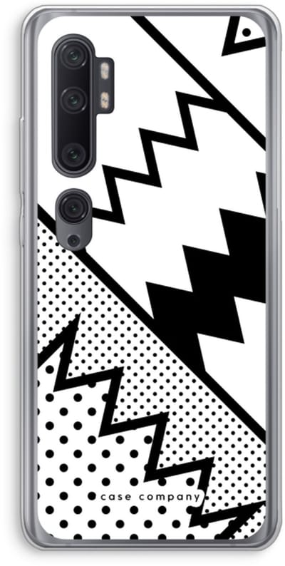 Case Company® - Hoesje geschikt voor Xiaomi Mi Note 10 hoesje - Pop Art #5 - Soft Cover Telefoonhoesje - Bescherming aan alle Kanten en Schermrand