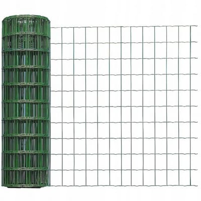 Betafence - Tuin- en Bouwhek - Metaal - Groen PVC - 0,5x5m